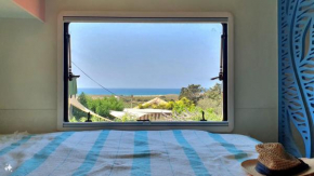Cozy Seaview Glamping Caravan